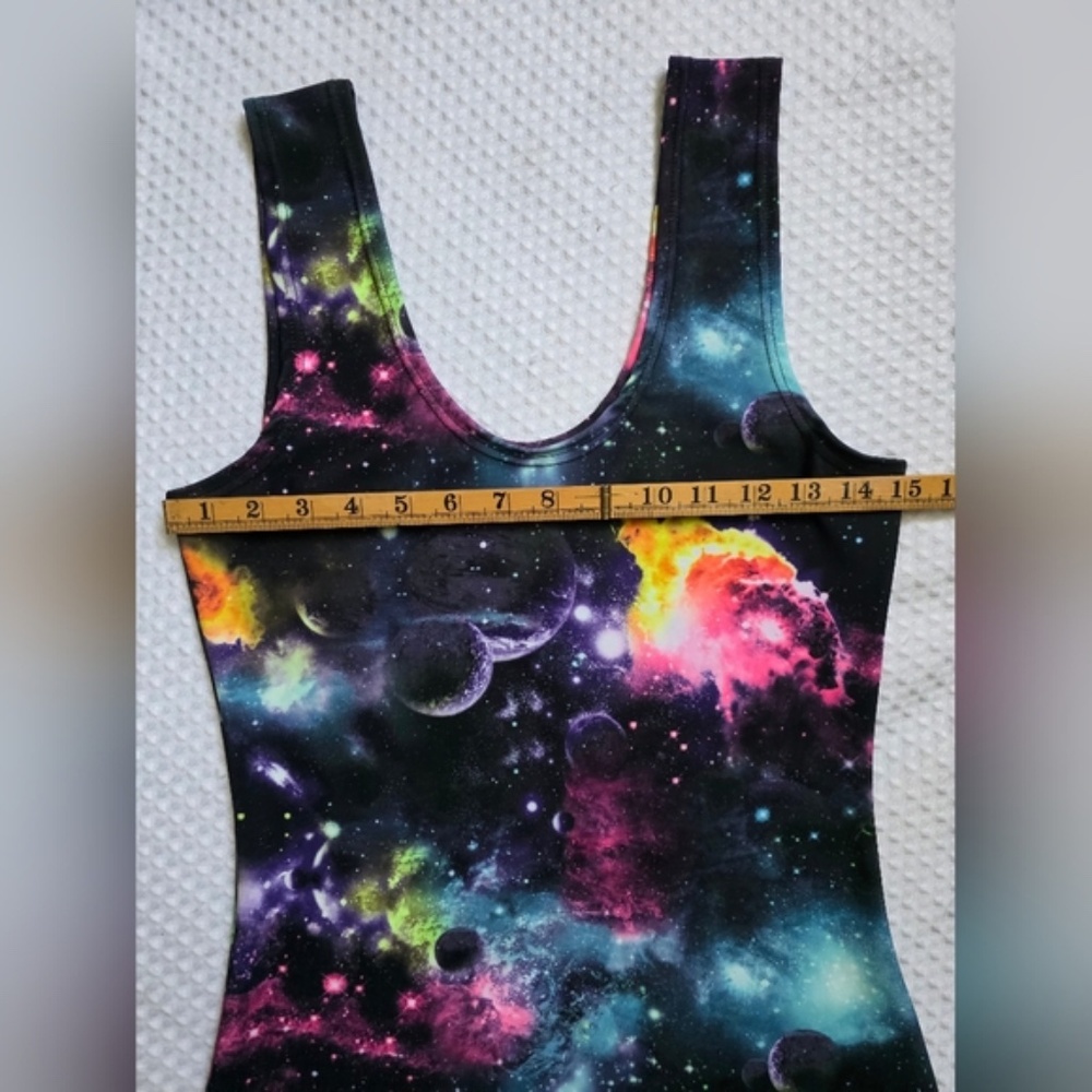 Galaxy Print Dress - Picture 13 of 13